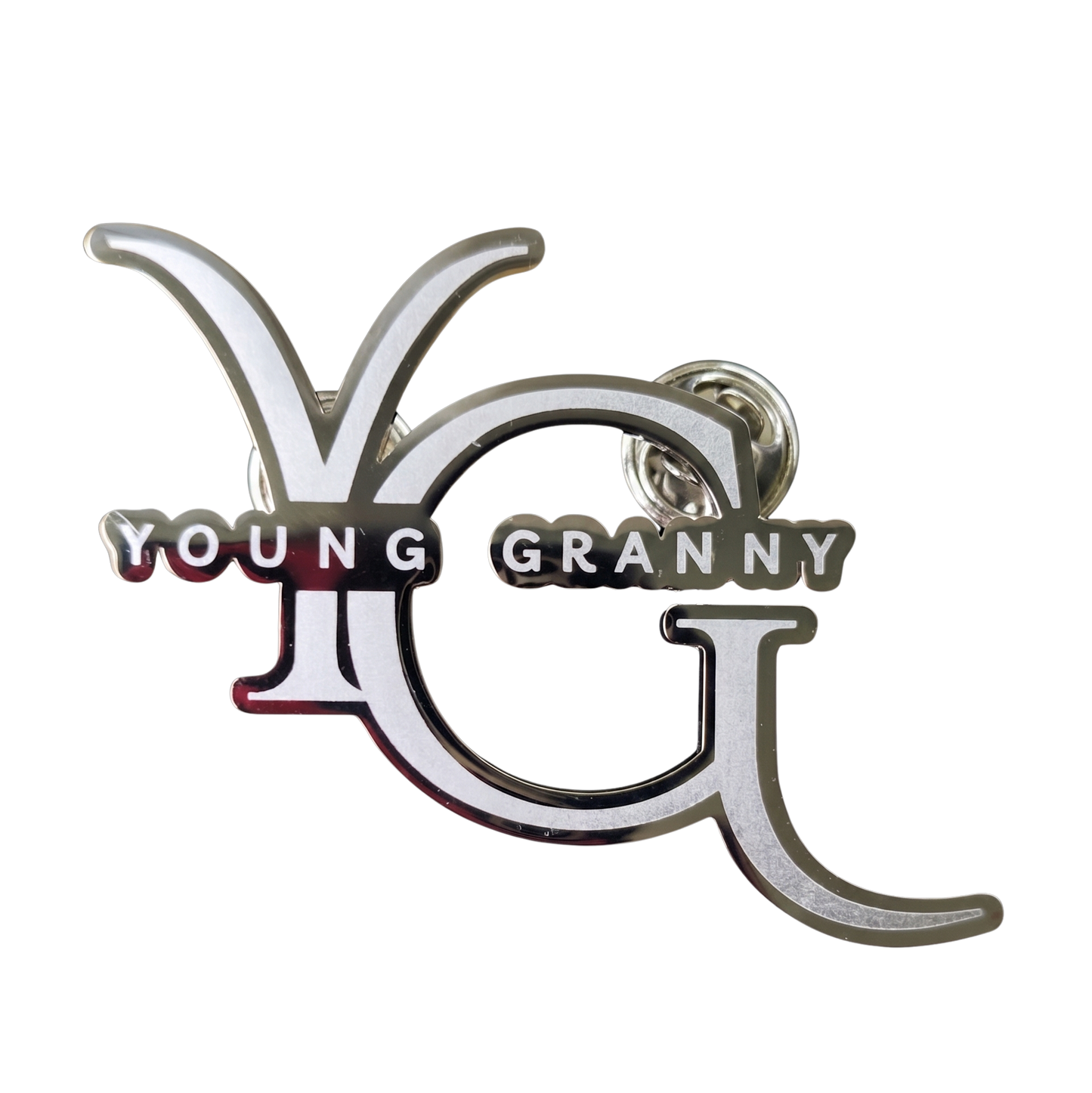 Silver YG Brooch