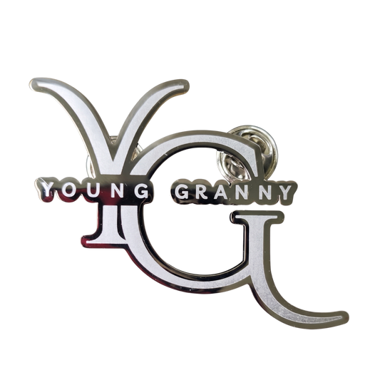 Silver YG Brooch